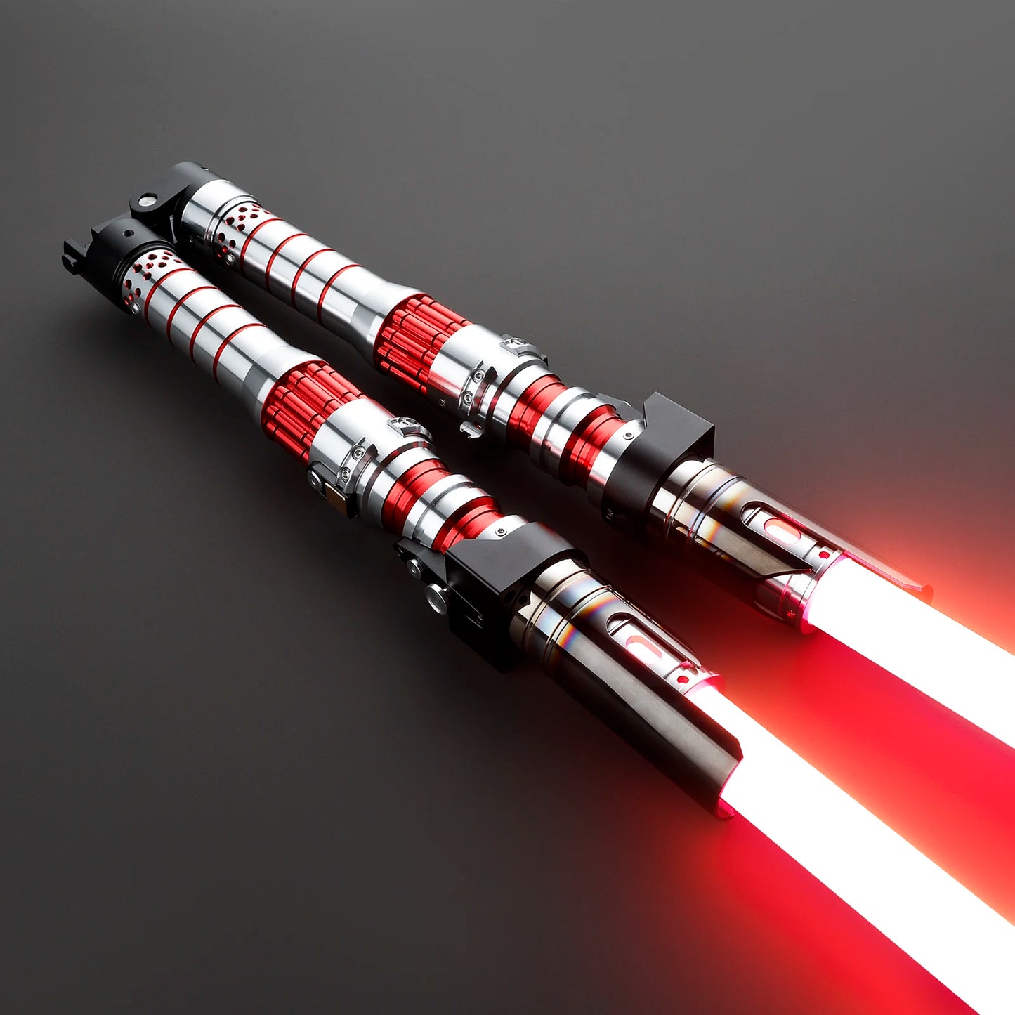 LGT Saberstudio Dark Rey lightsaber Metal Hilt Force Heavy Dueling Infinite Color Changing Sensitive Smooth Swing Motion Control