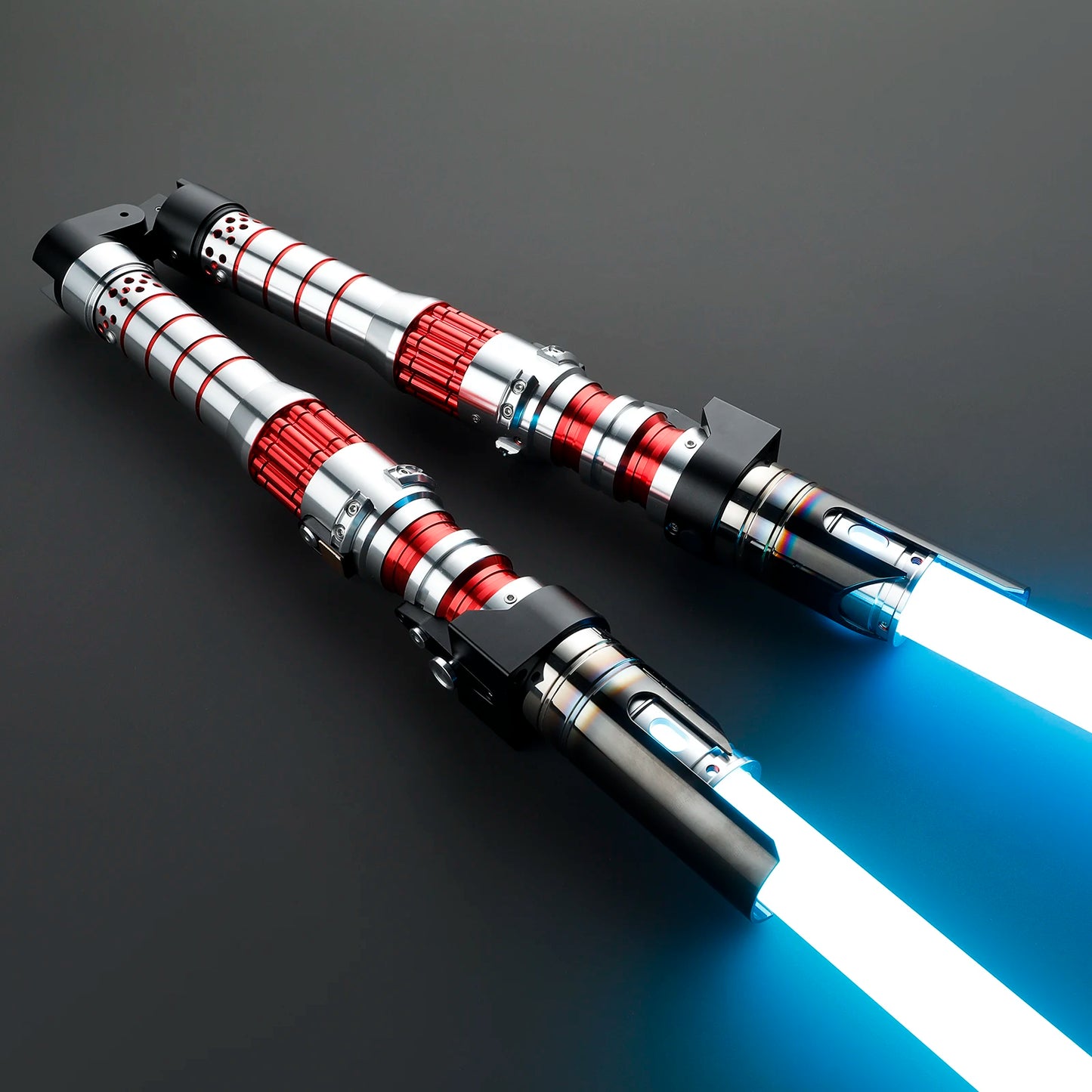 LGT Saberstudio Dark Rey lightsaber Metal Hilt Force Heavy Dueling Infinite Color Changing Sensitive Smooth Swing Motion Control