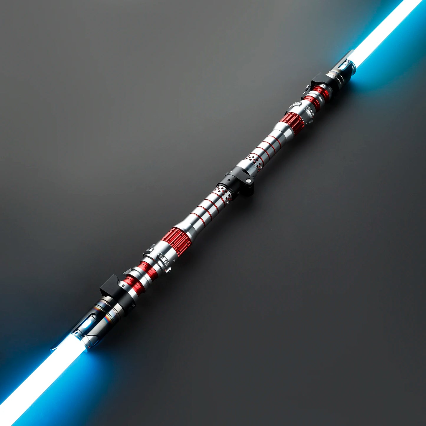 LGT Saberstudio Dark Rey lightsaber Metal Hilt Force Heavy Dueling Infinite Color Changing Sensitive Smooth Swing Motion Control