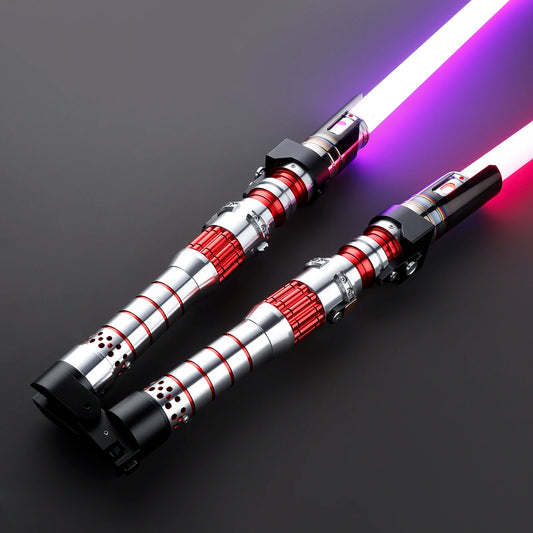 LGT Saberstudio Dark Rey lightsaber Metal Hilt Force Heavy Dueling Infinite Color Changing Sensitive Smooth Swing Motion Control
